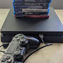 PS 4 with 8 Games 400