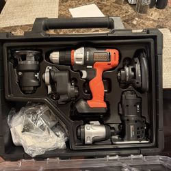 20V Max Lithium-Ion Cordless Matrix 6 Tool Combo Kit with Storage Case-BRAND NEW but looks like battery is not charging I’ve had it charging for 30 mi