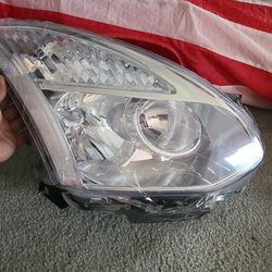 08-13 NISSAN ROUGE HEADLIGHT LAMPS 