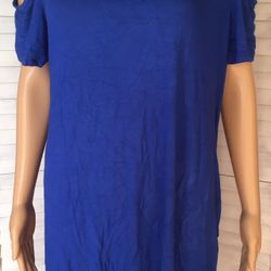 Cold Shoulder Dress, Large