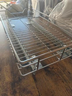 Chrome Wire Pull-Out Cabinet Basket