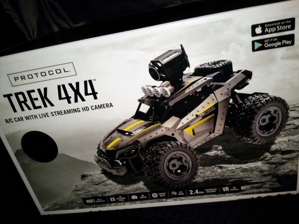 BRAND NEW PROTOCOL💨 TREK 4X4 R/C CAR WITH LIVE STREAMING HD CAMERA