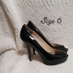 Black Heels Size 6