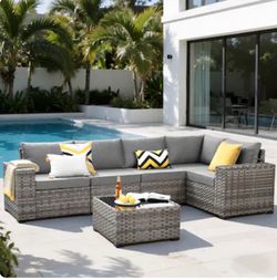 Patio furniture set outdoor new in the box