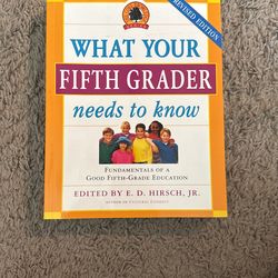 Everything Your 5th Grader Needs To Know Book