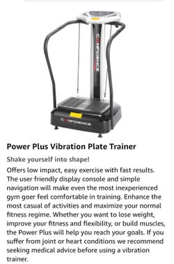 Confidence Fitness Vibration Training Machine for Sale in Fort Lauderdale FL OfferUp
