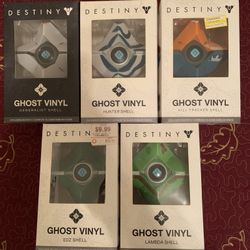 Destiny 2 Ghost Vinyl Collectible Bundle