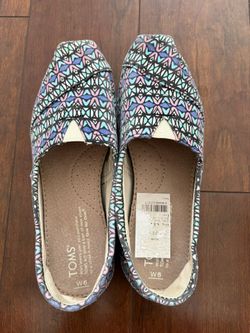 Womens Toms Classics Multi Kaleidoscope Size 6 