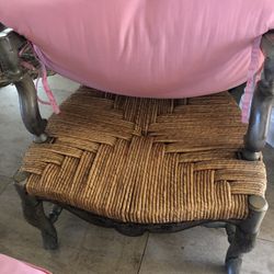 Beautiful Antique pink  Chair 