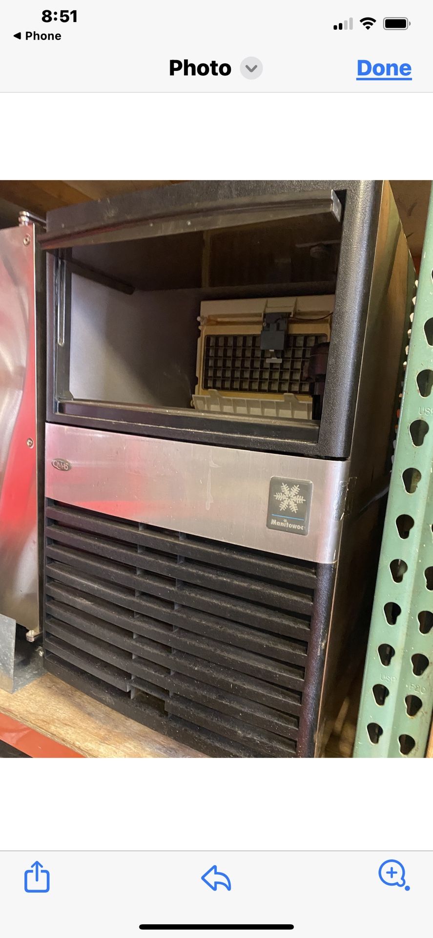 Manitowoc model number QM 45