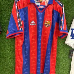 Barcelona Kappa Jersey Romario Large 