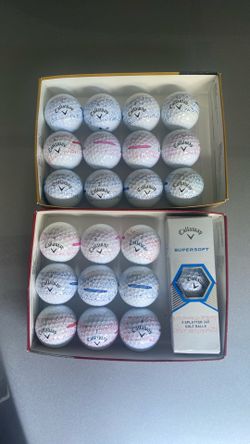 Callaway SuperSoft Splatter Golf Balls