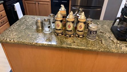 West German Beer Steins