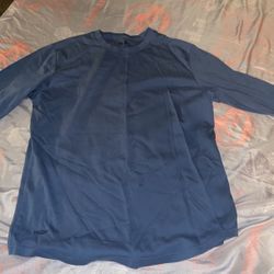 Blue Long Sleeve Shirt
