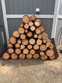 Cord of pine rounds