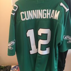 Eagles Jersey With Jerome brown Patch