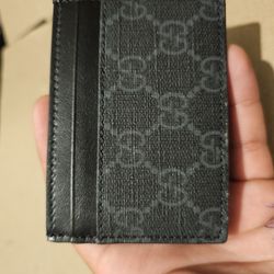Gg Supreme Gucci Card Case, Gucci Card Case, Gucci Card Wallet
