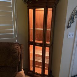 Lighted Curio Cabinet