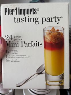 Pier 1 Imports Mini Glass Parfaits