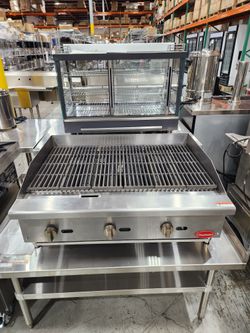🔥NSF/ETL Commercial Charbroiler/Grill (Parrilla/Asador Comercial)