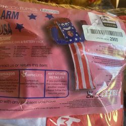 Waving arms costume one size fits most