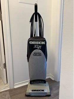Oreck 21 Xl Upright Vacum and Oreck vacum bags.
