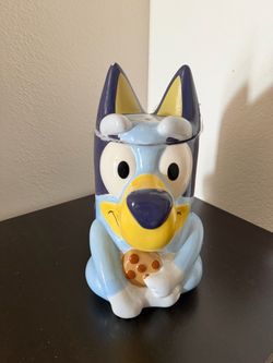 NEW bluey cookie jar