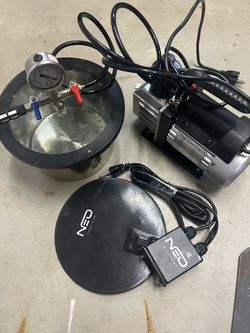 Vacuum chamber & Pump