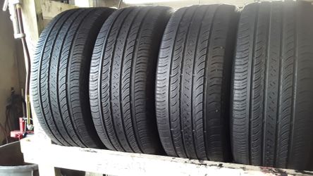 Four set of michelin tires for {link removed}/18