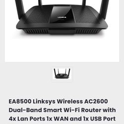 Linksys Router AE8500