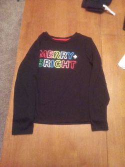 Kids Size 10-12 Christmas sleep shirt