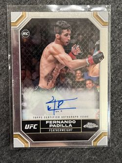 UFC Trading Card