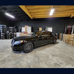 20 INCH NEW WHEELS AMG STYLE STAGGERED FOR MERCEDES BENZ S550 S560 S450 S63 CLS450 CL550 CL63 WITH NEW TIRES !!