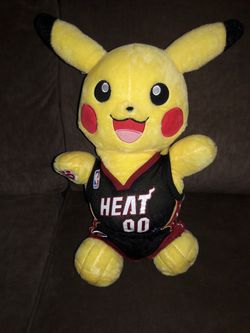 Build A Bear Pikachu Miami Heat.