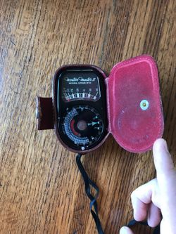 Solar-Powered Exposure Meter