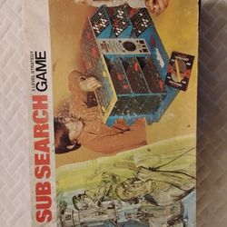 Rare Vintage 70's Sub Hunt Game Complete In Box