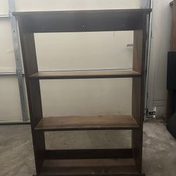 Solid Wood Shelf (walnut Stain)