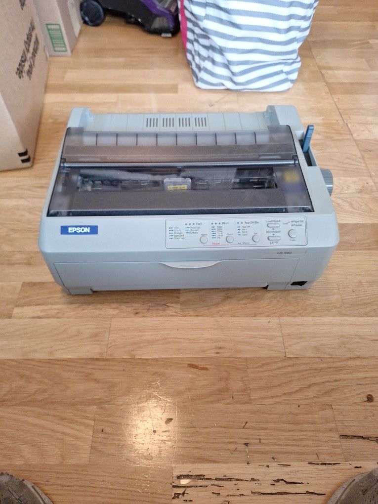 Printer, Epson LQ-590 Dot Matrix