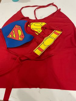 Dog Costume - Superman Size L