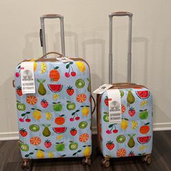 IT Metalik Fruit Luggage Set