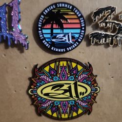 2 311 Tour Pins Limited Edition And Official 311 Merch Rock Reggae 