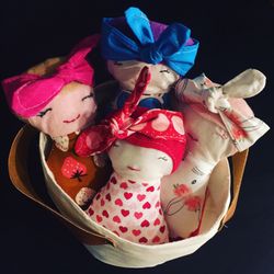 Handmade soft dolls