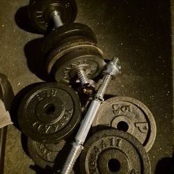 50lbs Dumbells Weights