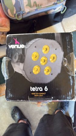 Tetra 6 rgba led compact wash light