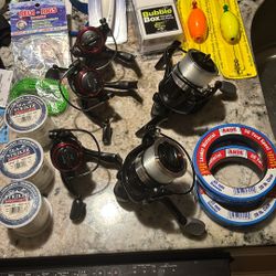 Fishing Starter Kit (Bulk Reel Lot) Plus BONUSES 