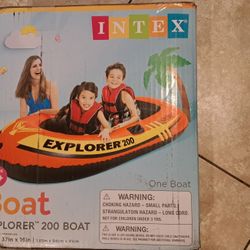 Intex Explorer 200 Inflatable Boat 