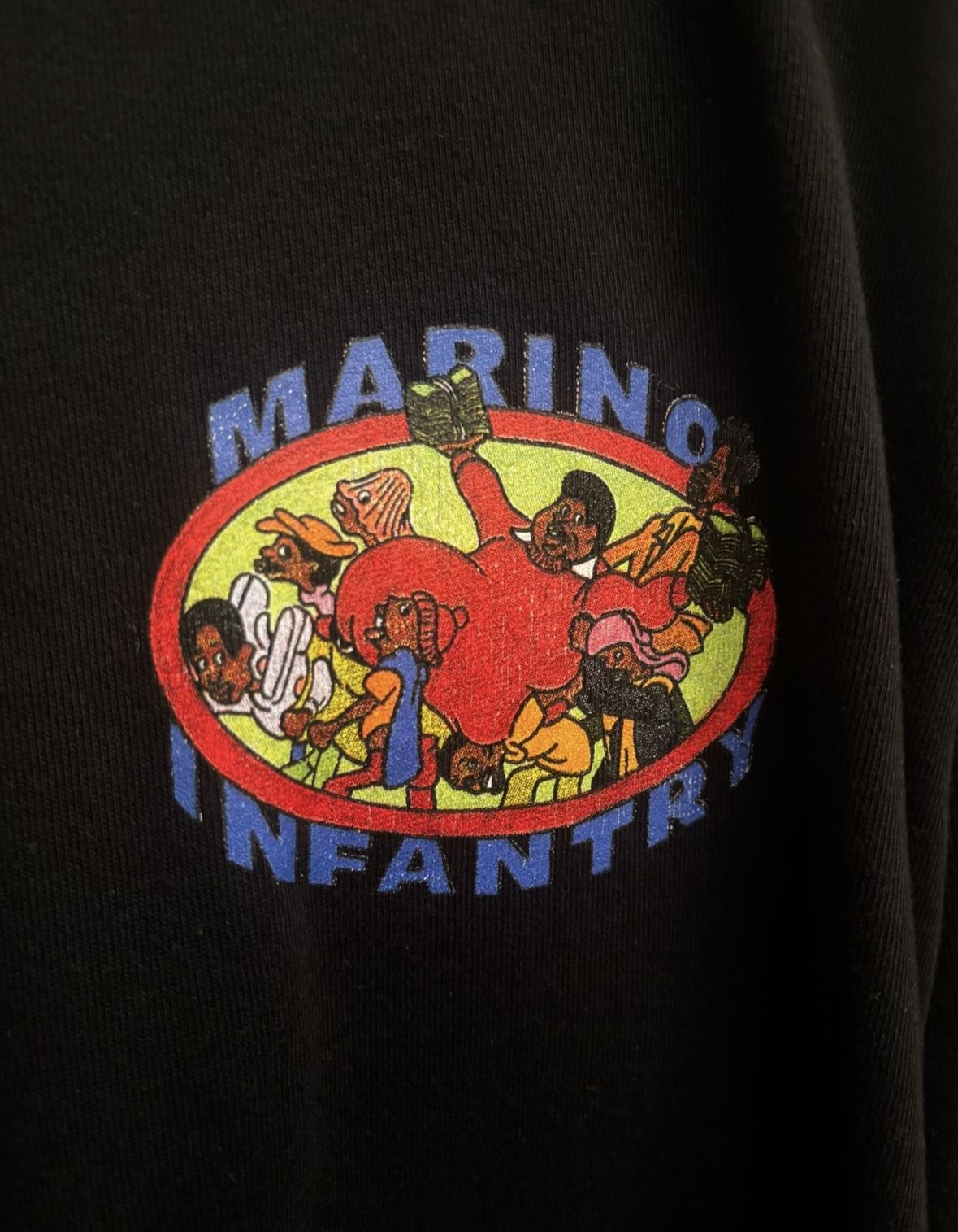 Marino Infantry Fat Albert Hoodie Sz XL