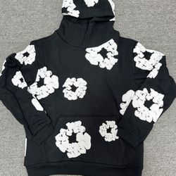 Denim Tears Cotton Wreath Sweatshirt Hoodie Black Size Medium(Brand New)