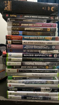 Video games and movies tested and working