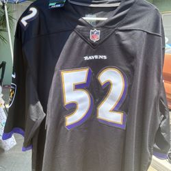 NFL  JERSEY #52 Ravens R. Lewis 